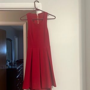 Lulus Test Drive Wine Red Dress